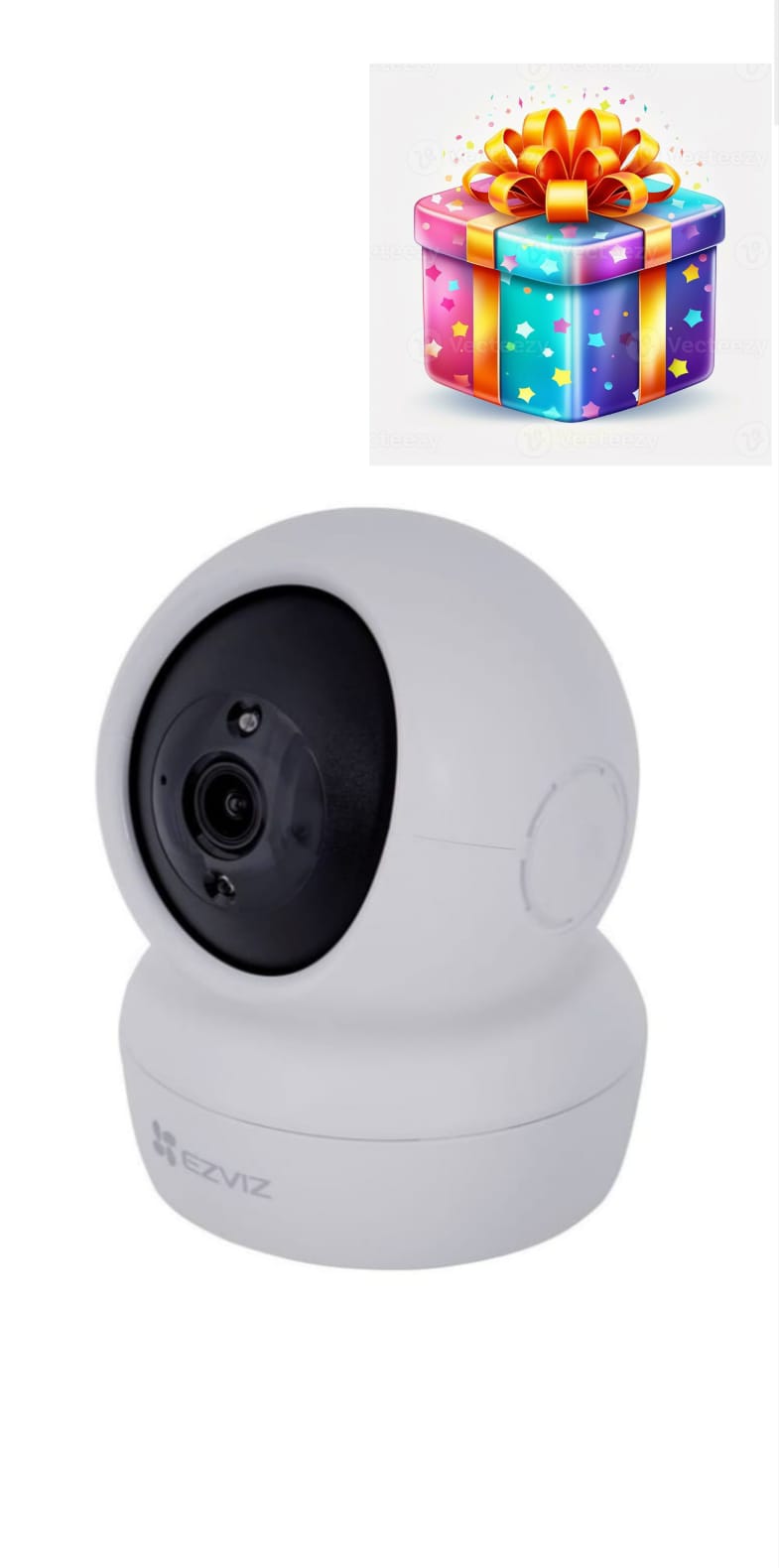 Camera wifi cu urmarire inteligenta si slot microSD vedere nocturna video 2k