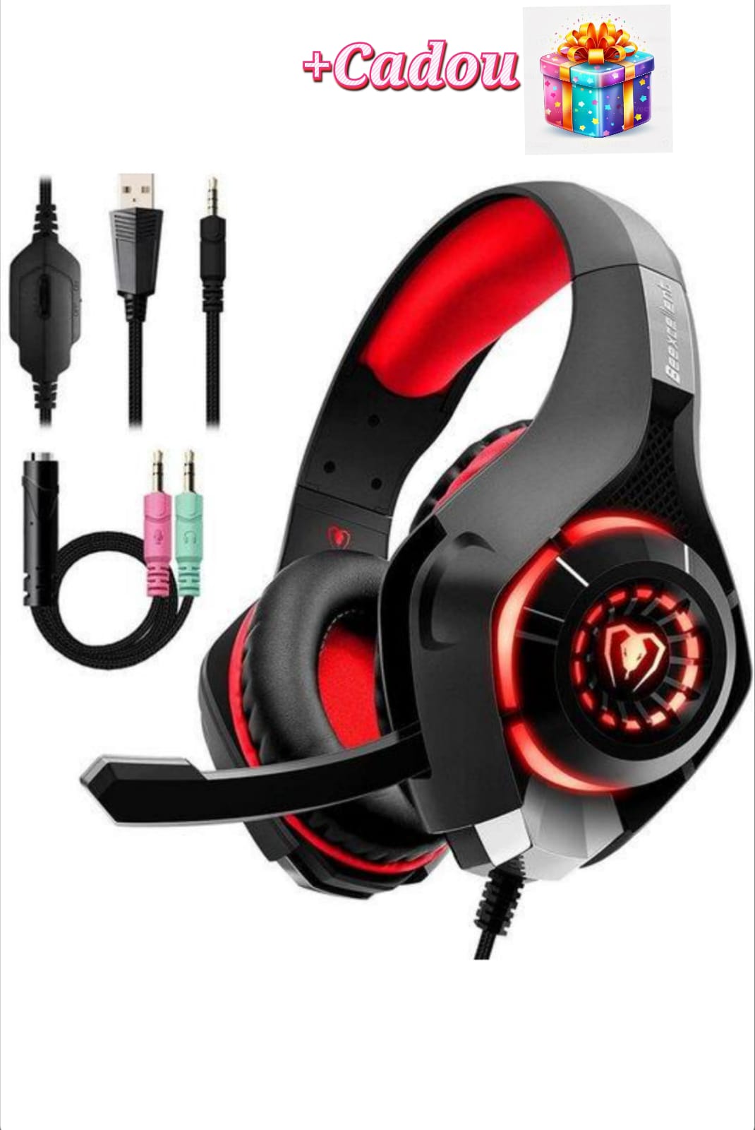 Casti Beexcellent GM-1 Stereo bass gaming