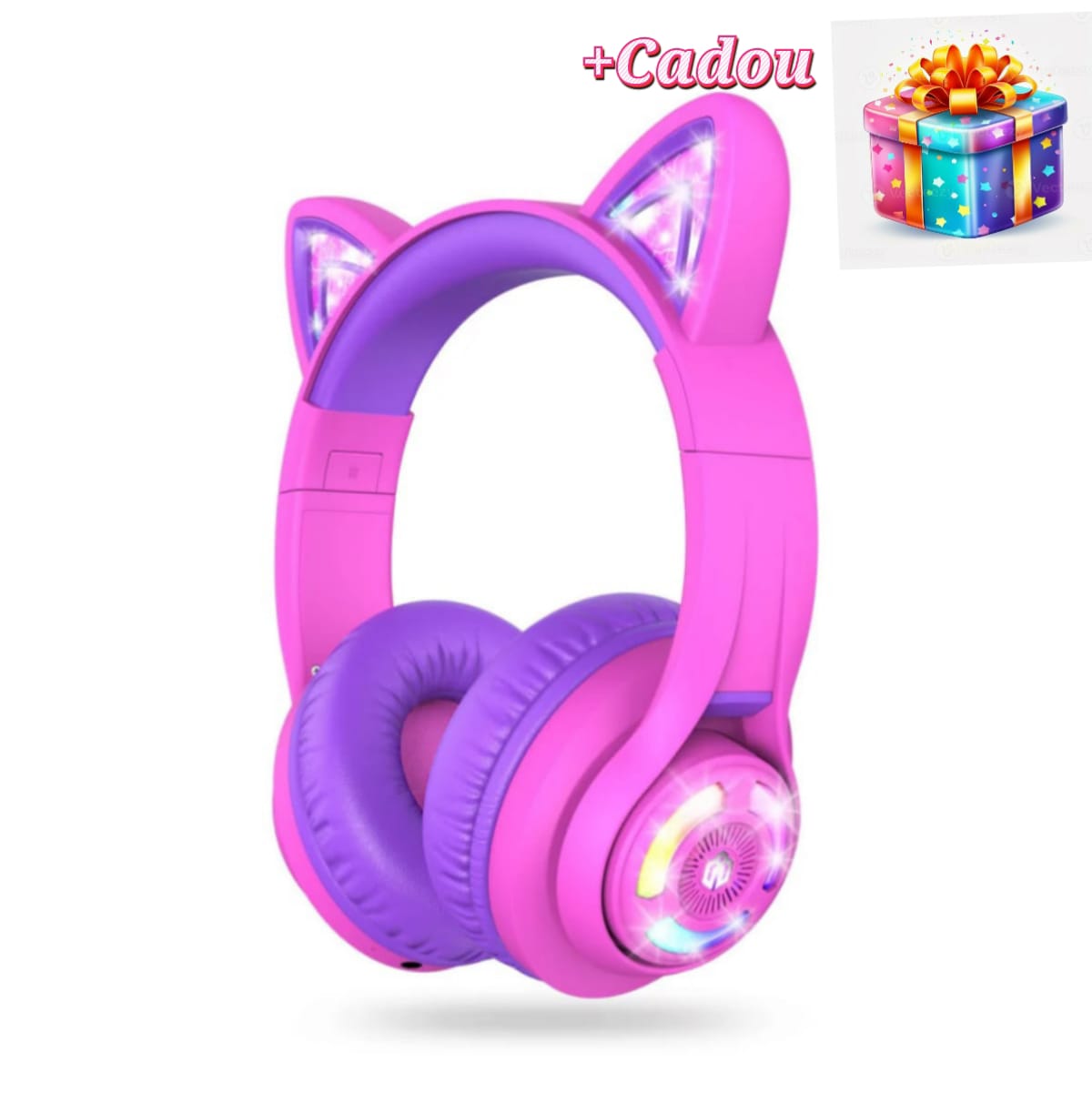 Casti wireless pliabile.Urechi de pisica.