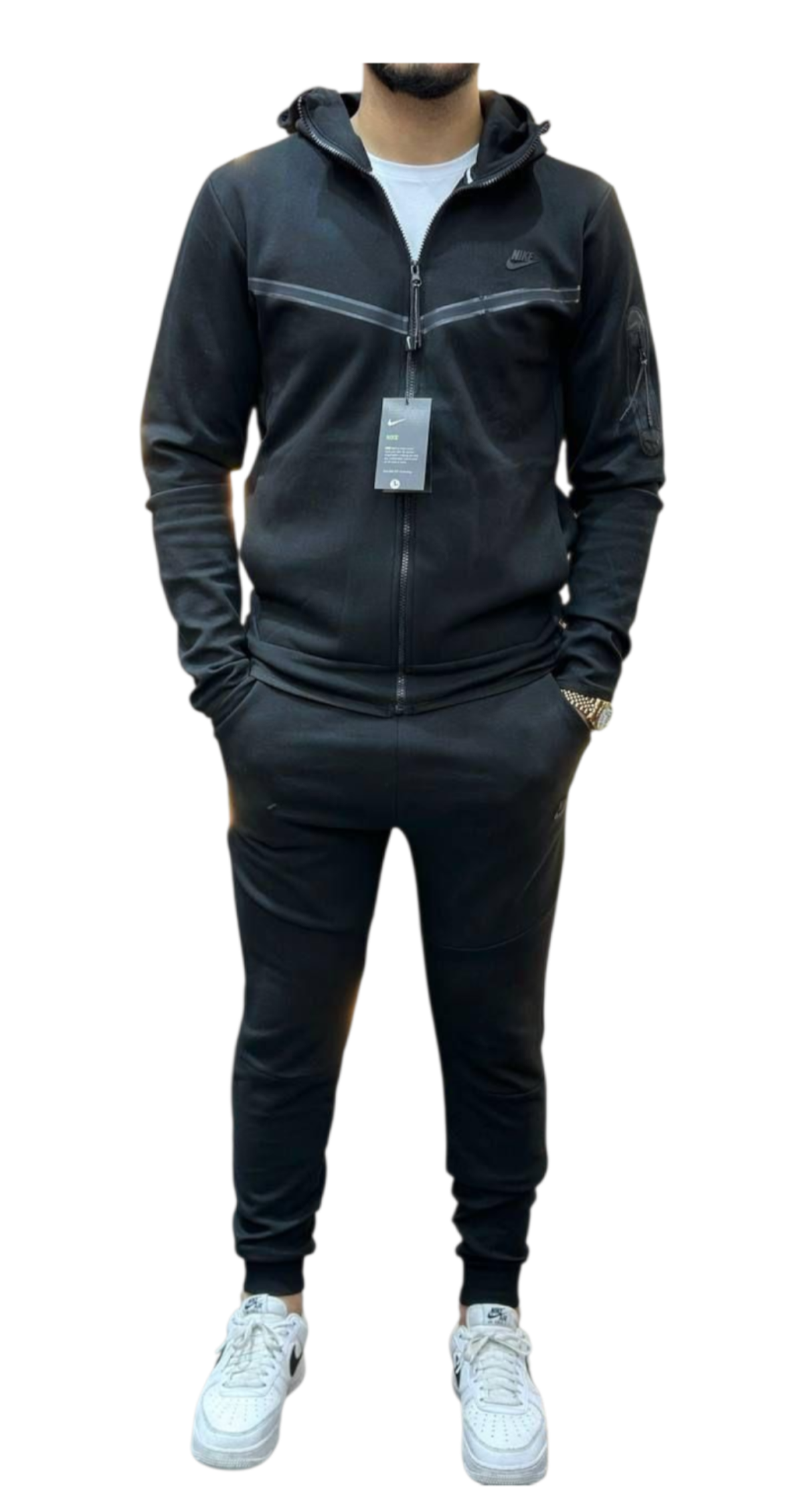 Trening NIKE TECH Negru +cadou surpriza