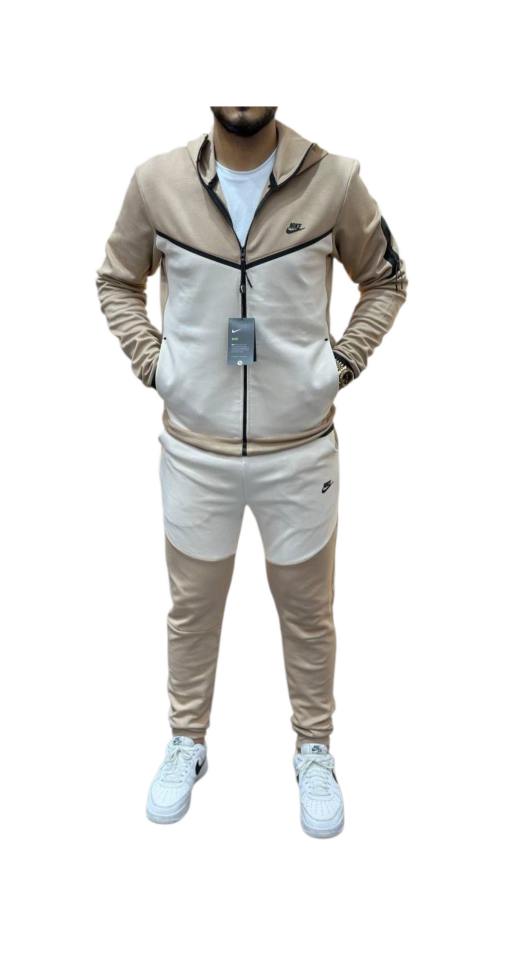 Trening NIKE TECH Bej+un cadou surpriza