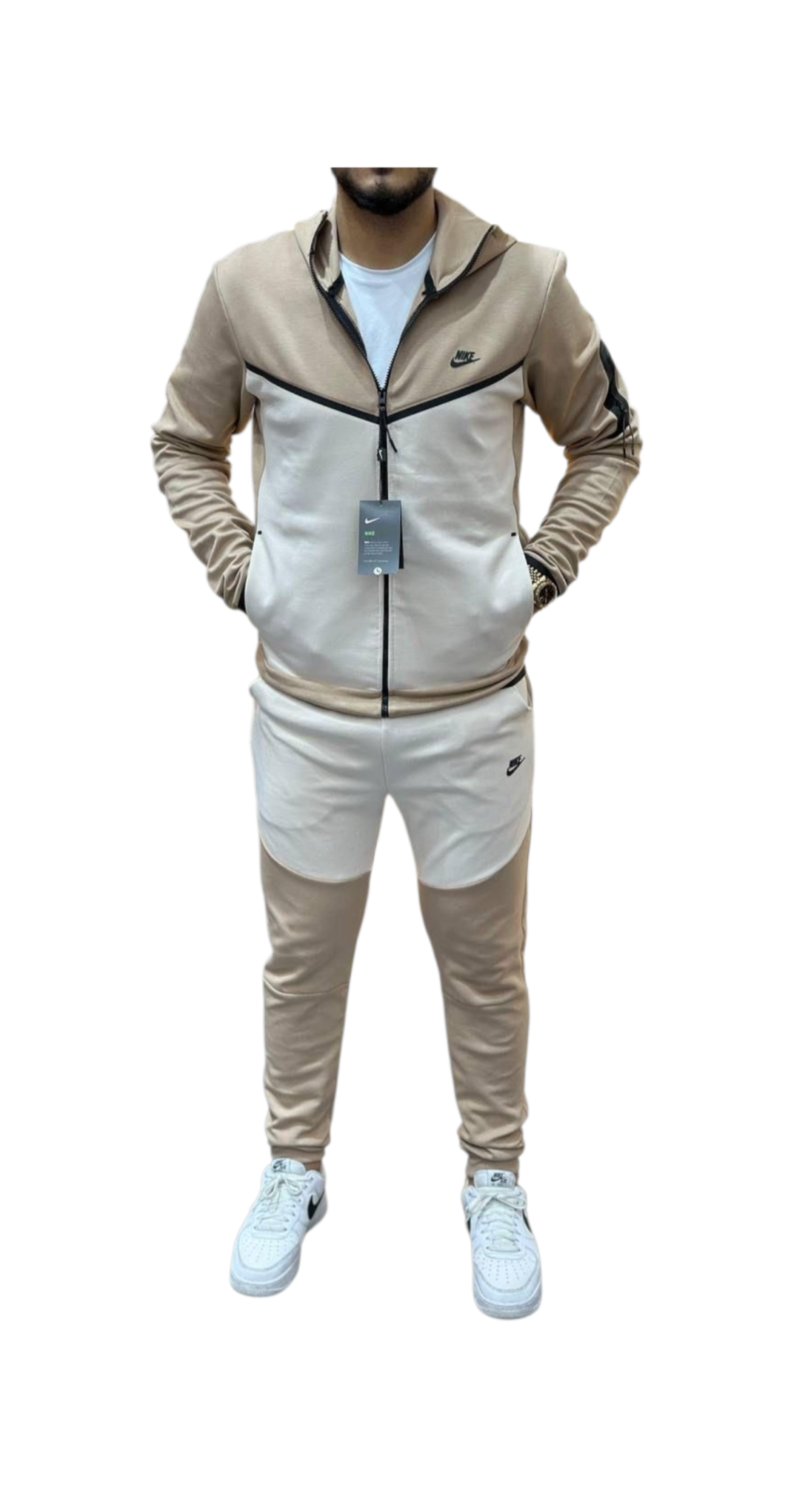 Trening NIKE TECH Bej+un cadou surpriza