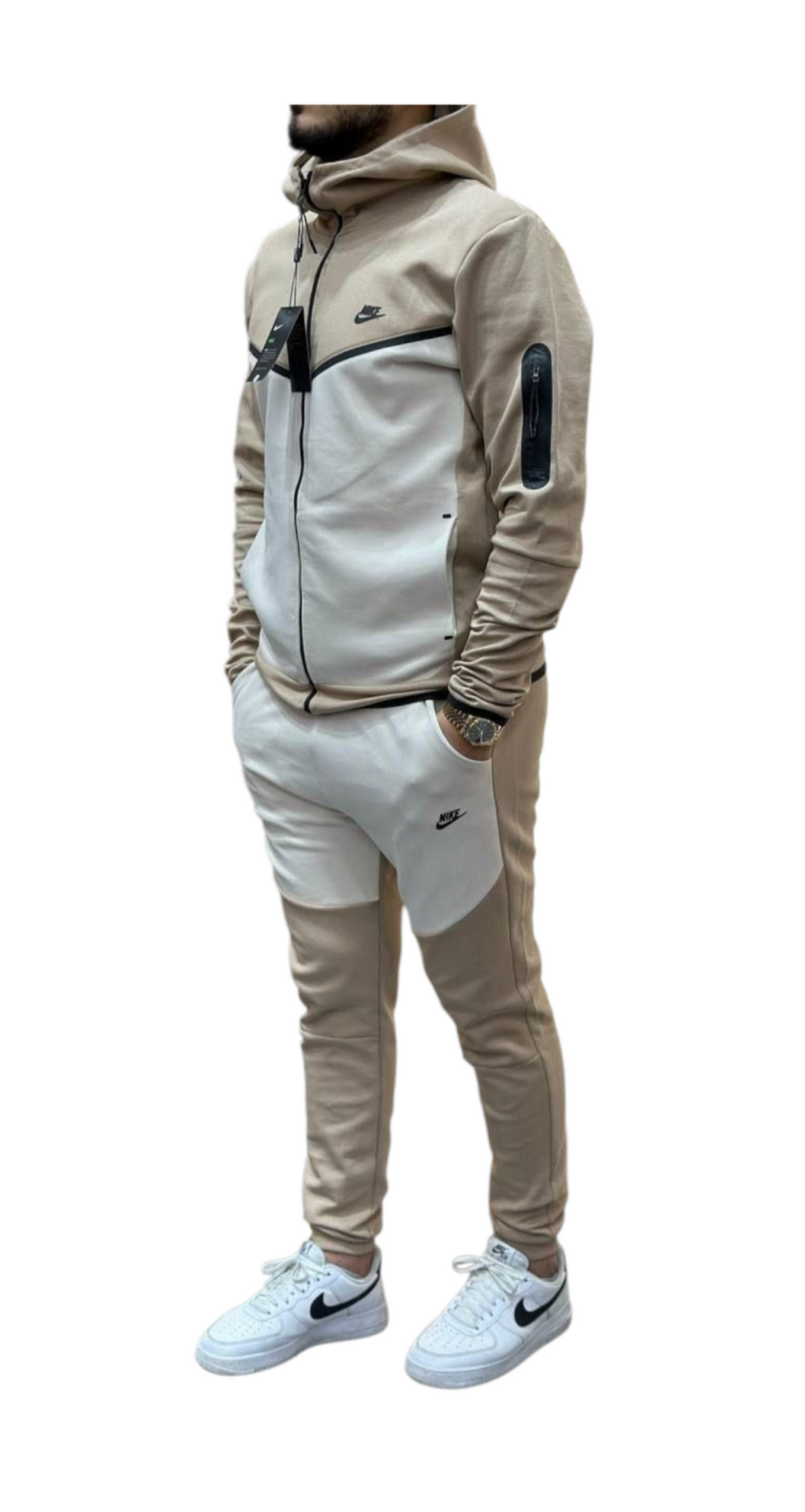 Trening NIKE TECH Bej+un cadou surpriza