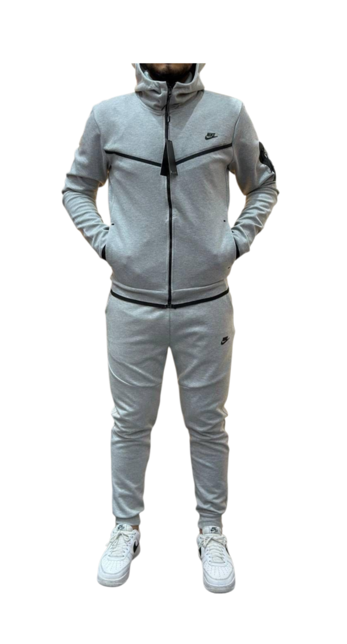 Trening NIKE TECH Gri +un cadou surpriza