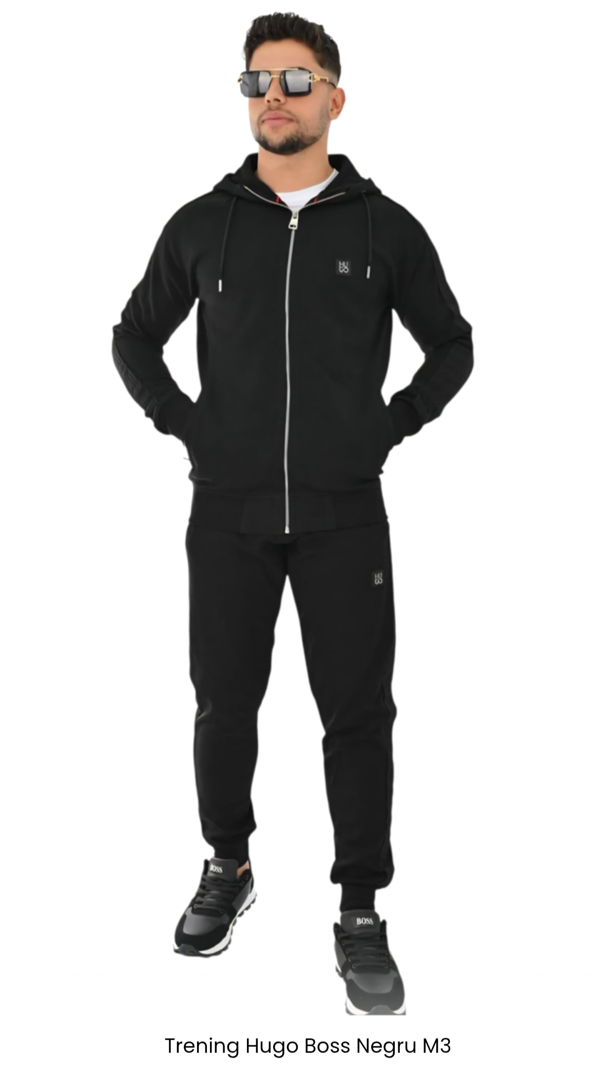 Trening HUGO BOSS Negru M3 +un cadou surpriza